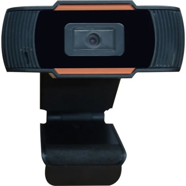 Веб-камера OKey WebCam HD 720P Black/Orange с микрофоном и USB подключением