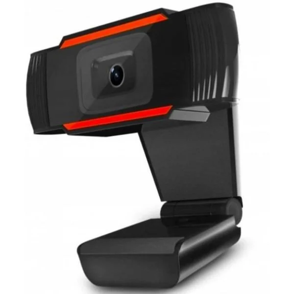 Веб-камера OKey WebCam HD 720P Black/Orange с микрофоном и USB подключением