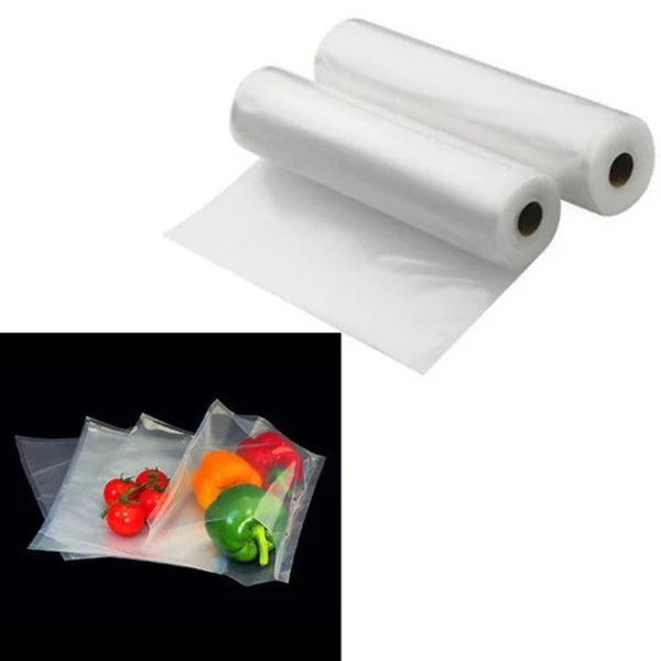 Вакуумные пакеты для еды VACCUM BAG 25 см для вакууматора, рулонные универсальные