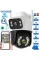Уличная поворотная Wi-Fi IP-камера A8BQ 6 Мп с LED-подсветкой, датчиком движения, PTZ и аудио