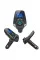 FM-модулятор авто с Bluetooth T10, USB зарядка и LCD экран, черный