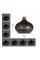 Компактный увлажнитель воздуха Aroma Diffuser 021 с режимами работы и подсветкой
