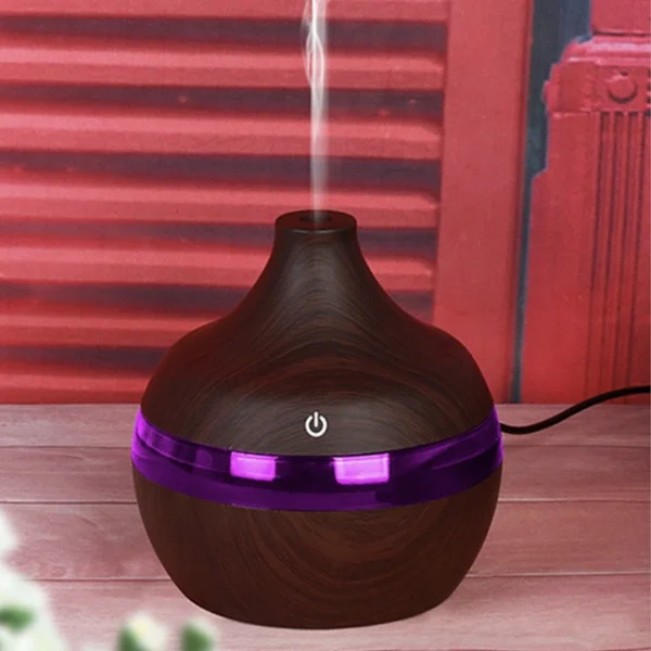 Компактный увлажнитель воздуха Aroma Diffuser 021 с режимами работы и подсветкой