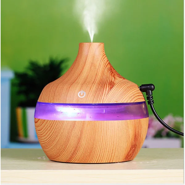 Компактный увлажнитель воздуха Aroma Diffuser 021 с режимами работы и подсветкой