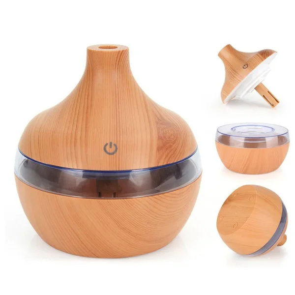 Компактный увлажнитель воздуха Aroma Diffuser 021 с режимами работы и подсветкой