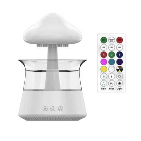 Увлажнитель-ночник Doctor-101 Rainfall с RGB подсветкой и эффектом капающего дождя