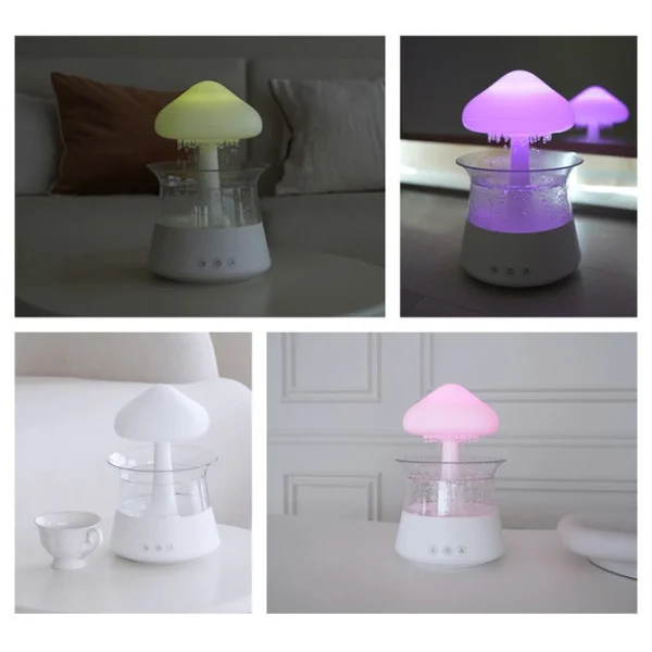 Увлажнитель-ночник Doctor-101 Rainfall с RGB подсветкой и эффектом капающего дождя